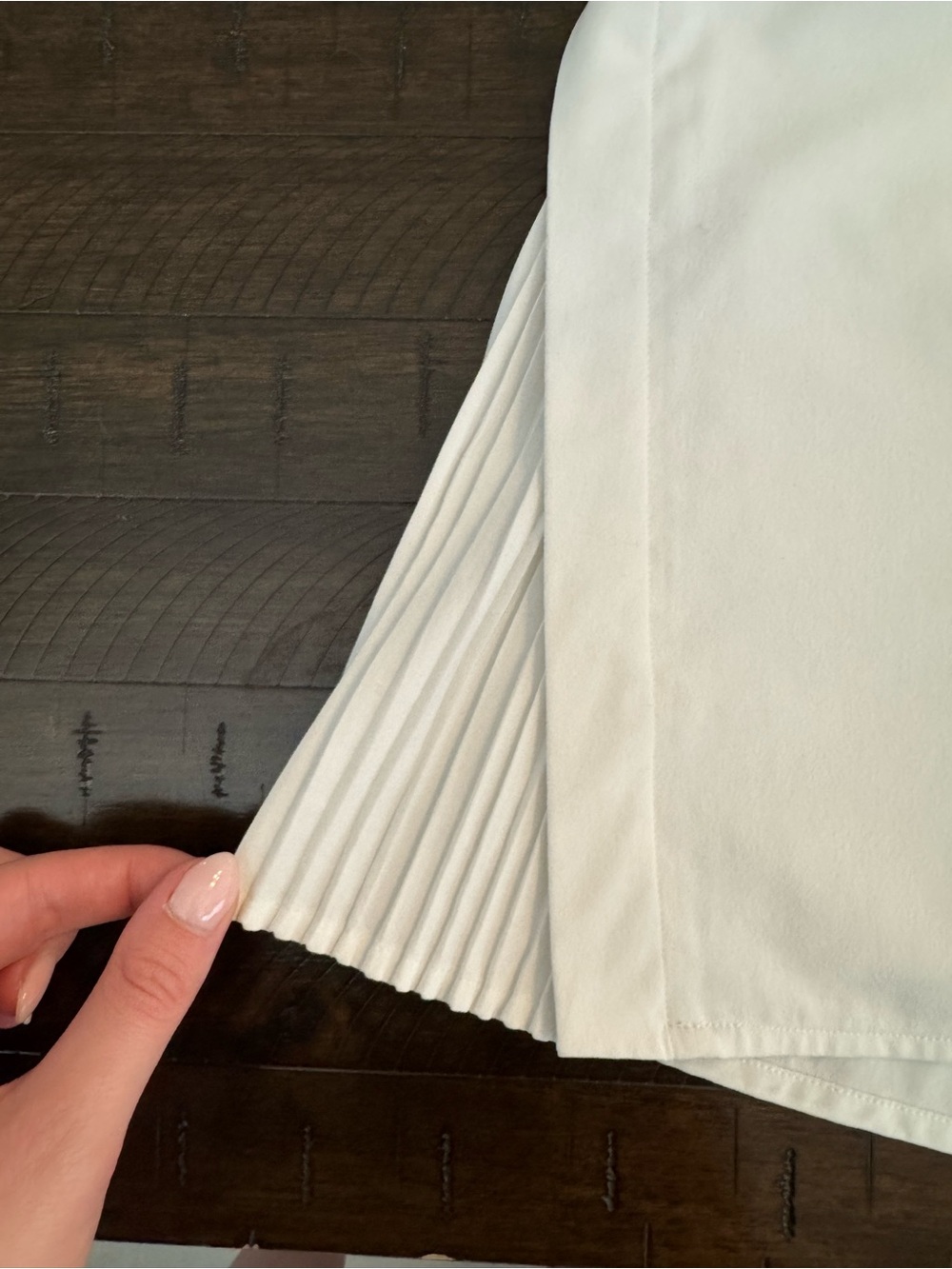Lululemon White Pleated Tennis Skirt - Picture 4 of 10